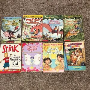 Magic Tree House, Black Lagoon Adventures other children’s chapter books